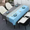 Table Cloth Nordic Stijl Tafelkleed Geometrische Patroon Tafel Dekken Rechthoekige Doek Waterdicht Keuken Eettafel Cover Home Decor