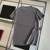 Magliette casual da donna Magliette estive grigie a maniche corte Magliette da donna Street Style