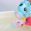 3PSCBATH Toys Injector Kids Elephant Watering Pot Bath Toy Cartoon Plastic Kettle Bath Shower Tool Baby Bath Toy for Kids Summer Bath Sprinkler