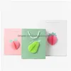 Paket çantaları 3D Hediye Kağıt Çantası Doğum Günü Kumaş Mağazası Paketi Çiçek Treational Origami Depolama Damla Teslim Ofis Okulu İş Dhvgb