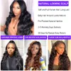 Lace Wigs 360 Full Lace Wig Human Hair Pre Plucked Brazilian Wigs For Women 13x6 Hd Lace Frontal Wig 30 32 Inch Body Wave Lace Front Wig 230517