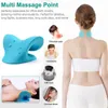 New Neck Shoulder Stretcher Relaxer Cervical Chiropractic Traction Pillow For Spine Correction Muscle Pain Relief Muscle Relaxation