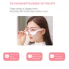 Eye Massager 3D Smart Vibration EMS Micro Current Pulse Compress Eye Massager Riduzione delle rughe Rimuovi Dark Circle Fatigue Relieve 230517