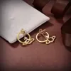 Designer Stud oorbellen Vivian Luxury Women Fashion hoogwaardige sieraden Goud Oording Pearl earring Cjeweler Westwood Woman 8933