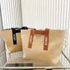 Projektant Fold Shopper Beach torebki damskie anagram luksusowa torebka a5 torebka torebka męska Raffias sprzęgło torba wiadra słoma na ramię letnia torba na koszyk crossbody