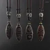 Pendentif Colliers Neuf Oeil Tibet Dzi Goutte Collier Ras Du Cou Matériaux En Pierre Naturelle À La Mode Style Ciel Perle Apporter Bonne Chance Cadeau