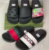 Designer Slides GGity Herr Dam Tofflor Sommar Sandal Beach Slide Platt Plattform GGs Dam Hem Mode Skor Flip Flops Randiga Tiger Bee Causal Med 35-47