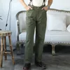 Mäns jeans CK0010 WW2 US Army Officer Byxor Tunga 310 GSM Högkvalitativa midja Cotton Casual Chino Vintage Pants 3 Colors 230517