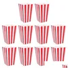 Present Wrap Popcorn Boxes Paper Movie Containers Box Party Night Container Hinks Hinks Supplies Holder White Red Bk Bowl Holders Dr DHXZF