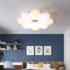 Deckenleuchten Nordic Schlafzimmer Lampe Studie Kreative Wolke LED Cartoon Persönlichkeit Mädchen Kinderzimmer Blumenlampen