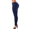 Jeans herfst dames jeans casual hoge taille kont tillen denimbroek sexy elastische rits skinny vrouwelijke potloodbroek 2022 mode street