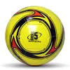 Luvas esportivas Bola de futebol de futebol profissional TPU tamanho 3 4 5 Red Green Goal Match Match Balls Machine costura 230518