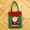 Julekorationer 4st/parti 42 21 cm högkvalitativ god träddekoration Xmas Santa Claus Kids Candy Bag Home Party Decor gåva till barn