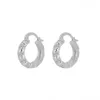 Hoop Earrings Classic Women Ear Cuff Brass Copper Alloy Zircon Ring For Female Birthday Part Jewelry Accessories