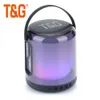 TG376 Pulse sem fio Bluetooth Alto-falante portátil Pulsação de dança ao ar livre LED LED RGB TWS CONNIFICAR FM U-DISCO TF TF SUBWOOFER