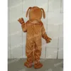Noël brun chien mascotte Costume dessin animé personnage tenue Costume Halloween fête en plein air carnaval Festival déguisement pour hommes femmes
