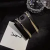 2023 Designers Letter Dangbang oorbellen Nieuwe drop -oorbellen Hoge kwaliteit Liefde Logo Stamp oorbellen Luxe bruiloft Geschenk sieraden