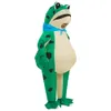 Thème Costume Animal Grenouille Gonflable Costume Costumes Robe Anime Cosplay Noël Carnaval Halloween Costume De Fête pour Adulte Jeu De Rôle 230517CJ