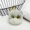 Ny söt Plush Cat Keychain Cartoon Doll Toy Pendant Keyring For Women Girls Bag Ornament Car Key Chain Children Gifts Tillbehör