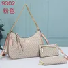 2023 Nouveaux arrivas 3 pièces Set Top Quality Famous Brand Femmes Designer Sac Sac en cuir sac en cuir sac pour femmes sacs de bandoulière Michael SS Kor Sacs 9302