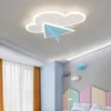 Taklampor molnljus fixtur barn rum lampa barn sovrum för barn baby ljus