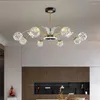 Avizeler Led Nordic Chandelier Şube Lambası Yemek Odası Yatak Odası Dairesi Yaşayan Yaratıcı Çingene Tarzı Dekoratif Aydınlatma