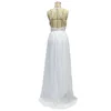 Casual Dresses LUOYIYANG Sleeveless Halter Wedding Slim Long Women's Dress Elegant Bridesmaid Costume White Maxi For Women