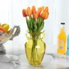 Fleurs décoratives Mini Tulip Handfeel Simulation Fleur Décoration de La Maison Bouquet Artificiel Faux Vente Style Rapide