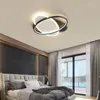 Kroonluchters hanglampen led zwarte kroonluchter voor slaapkamer dineren woonruimte studeer kamer moderne ijzer aluminium acryl verlichting woning decor lampen