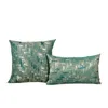 Pillow Luxury Jacquard Cover For Livingroom Decorative Throw Sofa Home Decor Pillowcase Blue Silver Green