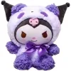 Panda transformer 24cm dessin animé mignon jouets en peluche en gros et au détail poupée cadeau de fille de camarade de jeu pour enfants