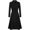 Trench femme manteaux 2023 femmes hiver laine manteau surdimensionné chaud décontracté bureau dames longue plissé bouton automne rétro femme pardessus