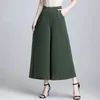 Pantalones De Mujer Cool Culottes Summer Square Dance Pantalones De Mujer De Cintura Alta