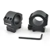 30mm 25.4mm 35mm Anello di montaggio per cannocchiale 11mm / 21mm Guida Picatinny Profilo alto e basso per cannocchiale da caccia Accessori per montaggio