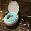 Coprisedili per WC Coprisedili morbidi più spessi e lavabili Cuscino per bagno per la casa Accessori per lavabo