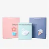 Verpakkingszakken 3d Geschenk papieren tas Verjaardagsstoffen Winkelpakket Bloem Threensional Origami Storage Drop Delivery Office School Business DHVGB