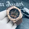 Luksusowy zegarek Royal Montre de Luxe Męski zegarek automatyczny zegarek szkielet turbillon All Stael Stael 904L Waterproof Sapphire Super Luminous AAA