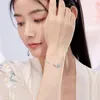 Charm Bracelets Chinese Style Cloud Spray Modeling Enamel Women Romantic Silver Plating Crystal Zircon Accessories Fine Jewelry Gifts