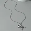 Chains Street Pendant Leaf Necklace Maple Hip-Hop Fashion Men's Necklaces & Pendants Long For Women