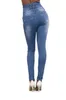 Jeans 2023 vendita calda donna jeans a vita alta slim fit sexy fianchi skinny jeans donna autunno inverno pantaloni abbigliamento femminile di alta qualità