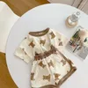 Ensembles de vêtements en coton ensemble de bébé garçons filles