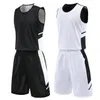 Ensembles de course maillots de basket-ball double face costume hommes femmes ensemble d'entraînement séchage rapide sans manches uniforme vêtements de sport personnalisé 230518