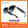 Очки виртуальной реальности Оригинальные очки Nreal Air Smart AR Портативный 130-дюймовый космический гигантский экран 1080p Просмотр мобильного компьютера 3D HD Частный кинотеатр 230518