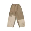 Pantalons pour hommes à la mode Sports multi-poches bas ample taille moyenne Baggy Cargo PantsMen's