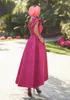 Party Dresses Classic High Low One Shoulder Ball Gown Prom With Pockets A-Line Pink Satin Short Front Long Back Graduation