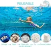 Nouveau 200g/300g/500g/700g fibre balle traitement de l'eau filtre moyen piscine nettoyage protection de l'environnement piscine filtre