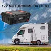 12V 100AH LiFePO4 Batterie Rechargeable Lithium Ion Cellule 120AH 150AH Portable Box LFP avec étui pour Yacht Camping-Car