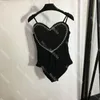 Heart Rhinestone Swimsuit Designer Swimwear for Women Sexy Push Up Lady Beach Wear One Piece Swim Suit