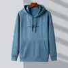Erkek Hoodies Marka Erkek Giyim Sonbahar Kış Sıcak Kapüşonlu Sweatshirt Pocket Varış Moda Sokak Giyim Ceket Z7021