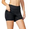 Pantalons actifs Shorts de Sport Femmes Sportswear Double-pont Running Yoga Bottoms Summer Gym Fitness Training Jogging Short